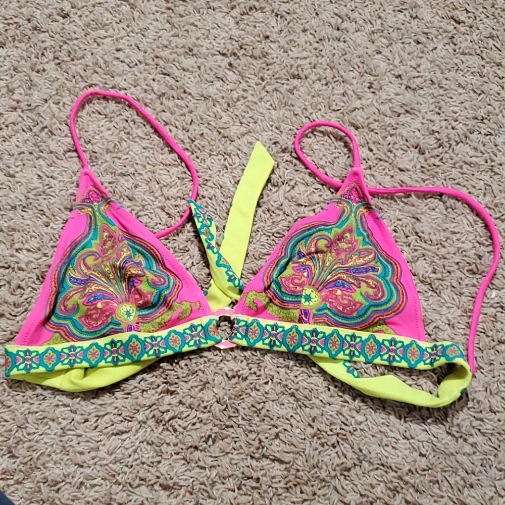 Victorias secret triangle swim top